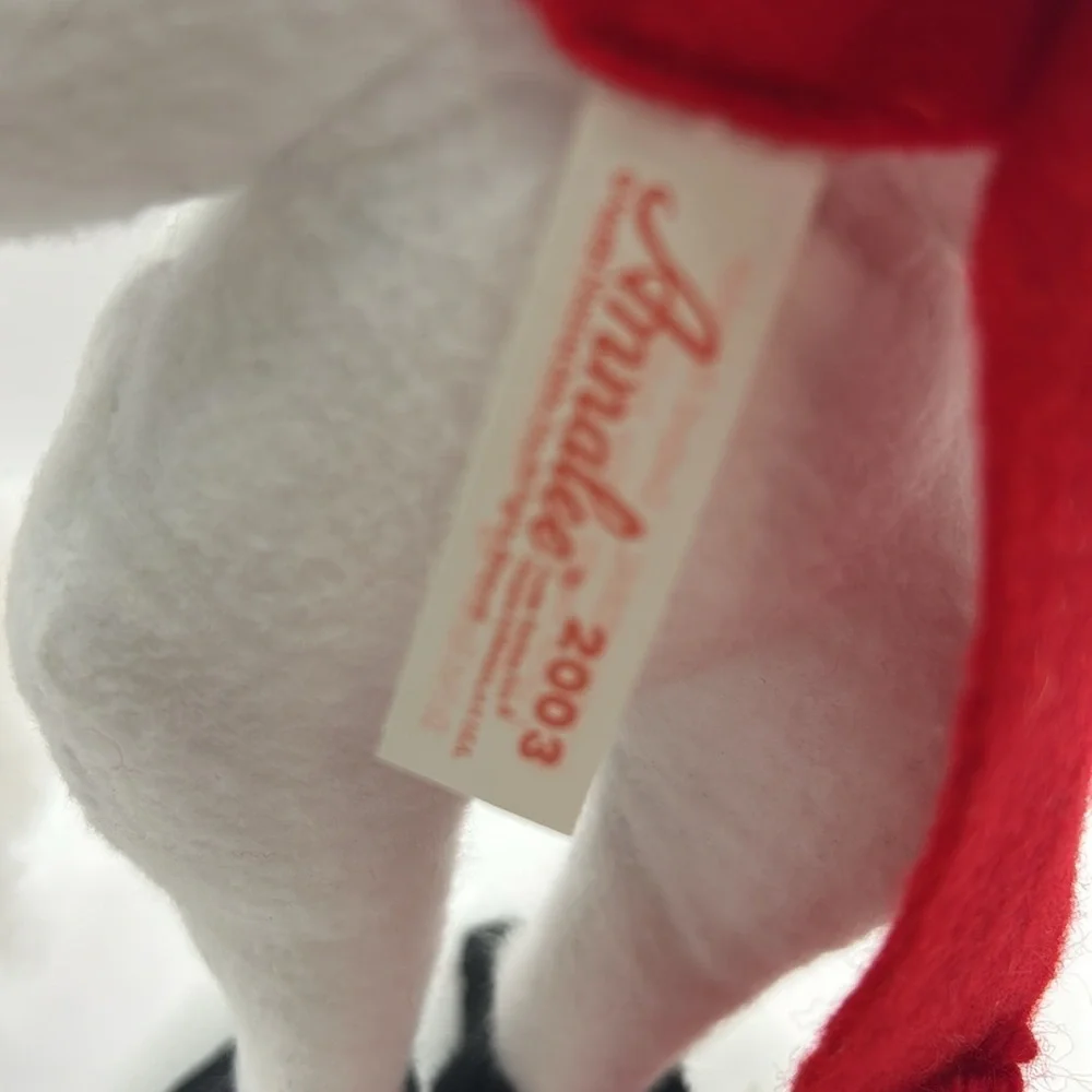 Annalee Snowman with Candy cane Shovel 2003